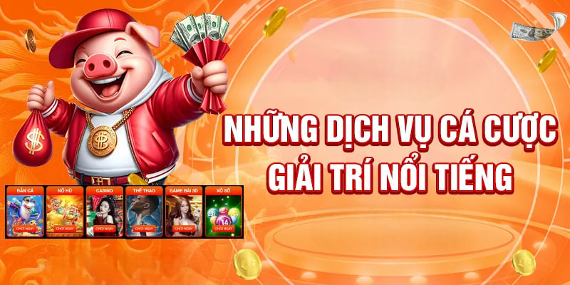 Những dịch vụ cá cược giải trí nổi tiếng có ở Kubet
